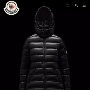 Moncler Moka puffer coat.